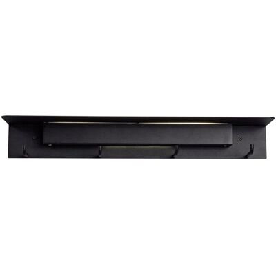 Inspired Lighting Fuerteventura Applique da Parete Attaccapanni - 9W LED - Nero Inspired Lighting Fuerteventura Applique da Parete Attaccapanni - 9W LED - Nero