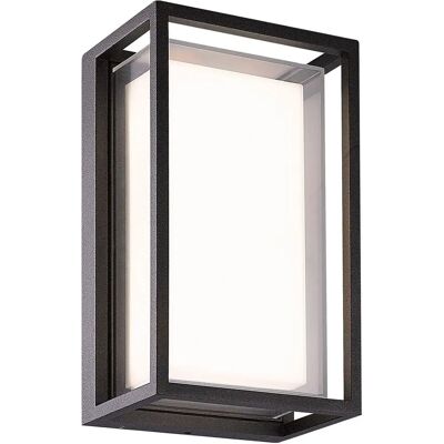 Mantra Chamonix - Anthracita - 24x14x10 cm - Luz Exterior Mantra Chamonix - Anthracita - 24x14x10 cm - Luz Exterior