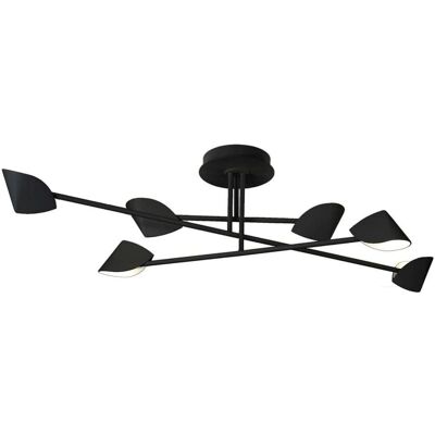 Inspired Lighting Capuccina Grande 6 Lámpara Semi Flush - Iluminación Inspired Lighting Capuccina Grande 6 Lámpara Semi Flush - Iluminación