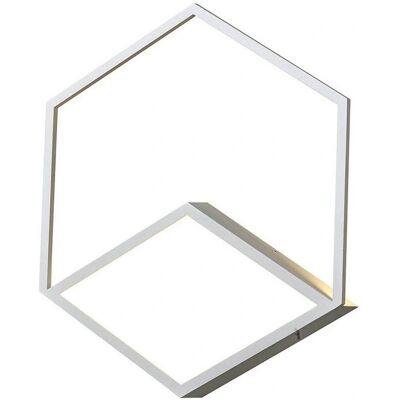 Inspire Lighting Kubick Ceiling/Wall Light - Dimmable, 32W, 3000K, White Inspire Lighting Kubick Ceiling/Wall Light - Dimmable, 32W, 3000K, White