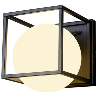 Inspired Lighting Desigual Large Wall Lamp - Wall Lamp, E27, Matt Black Inspired Lighting Desigual Large Wall Lamp - Wall Lamp, E27, Matt Black