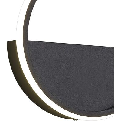 INSPIRED LIGHTING - Kitesurf - 20cm - Negro - Lámpara de pared INSPIRED LIGHTING - Kitesurf - 20cm - Negro - Lámpara de pared