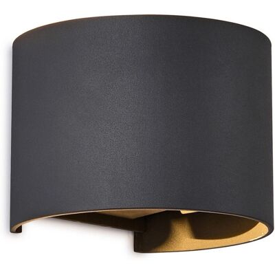 Inspired Lighting Davos Round - 2x6W 2700K - IP54 - Lámpara de pared Inspired Lighting Davos Round - 2x6W 2700K - IP54 - Lámpara de pared