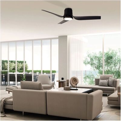 Inspired Lighting Ushuaia 30W LED plafonnier dimmable avec ventilateur - Publicité Inspired Lighting Ushuaia 30W LED plafonnier dimmable avec ventilateur - Publicité