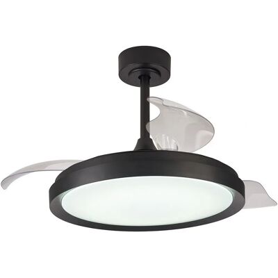 MANTRA - Mistral - Negro - 50cm - Ventilador de techo con luz MANTRA - Mistral - Negro - 50cm - Ventilador de techo con luz
