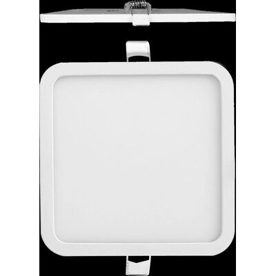 Inspired Lighting - Saona 22.5cm Square Recessed Ultra Slim Downlight - Matt White - 24W LED 4000K - Downlight Inspired Lighting - Saona 22.5cm Square Recessed Ultra Slim Downlight - Matt White - 24W LED 4000K - Downlight