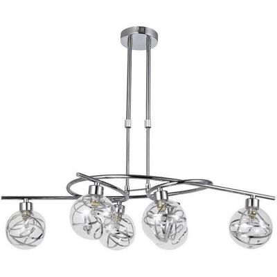 Fabrilamp Varanasi 6xG9 Chrome Deckenlampe - Modernes Design Fabrilamp Varanasi 6xG9 Chrome Deckenlampe - Modernes Design