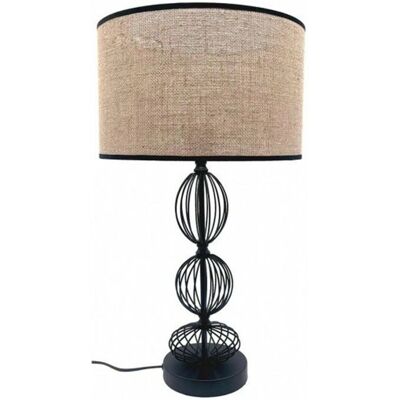 Fabrilamp Fionn Tischlampe - Eleganter Metall-Textilschirm Fabrilamp Fionn Tischlampe - Eleganter Metall-Textilschirm