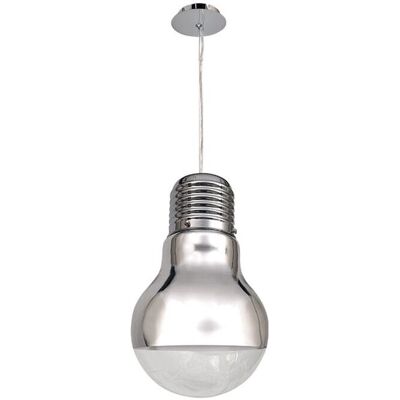 FERRIMEX Lampe Suspendue Chrome - Lampe de Plafond Moderne Réglable en Hauteur - Publicité FERRIMEX Lampe Suspendue Chrome - Lampe de Plafond Moderne Réglable en Hauteur - Publicité