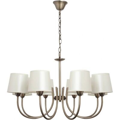 Fabrilamp Guadalajara Lampadario - Pelle - E14 - 62-92cm Fabrilamp Guadalajara Lampadario - Pelle - E14 - 62-92cm