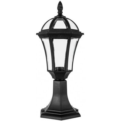 Fabrilamp Comino Lampada da strada - E27 Policarbonato Nero Fabrilamp Comino Lampada da strada - E27 Policarbonato Nero