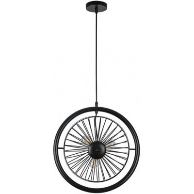 Fabrilamp Ganga Pendellampe - 3 E27 Metall Schwarz Fabrilamp Ganga Pendellampe - 3 E27 Metall Schwarz