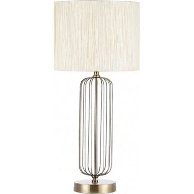 Fabrilamp Mansonia Ledertischlampe - E27, 66x30x30cm Fabrilamp Mansonia Ledertischlampe - E27, 66x30x30cm