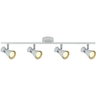 Fabrilamp Maximo Bianco 4xGU10 Spot - Illuminazione Fabrilamp Maximo Bianco 4xGU10 Spot - Illuminazione