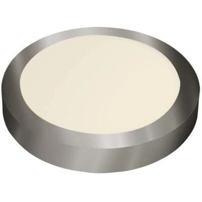 FABRILAMP Downlight Superficie Nickel 12W 1080lm 4000K - Downlight FABRILAMP Downlight Superficie Nickel 12W 1080lm 4000K - Downlight