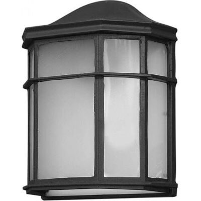 Fabrilamp Applique Esterno Bellatrix - Alluminio, Nero, E27, IP44 Fabrilamp Applique Esterno Bellatrix - Alluminio, Nero, E27, IP44