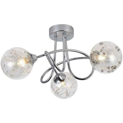 Fabrilamp Rio de Janeiro Chrom 3er G9 Pendelleuchte Fabrilamp Rio de Janeiro Chrom 3er G9 Pendelleuchte