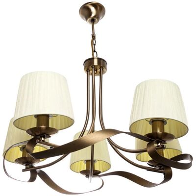 FABRILAMP Cleveland Beige - Lampe de Plafond - Hauteur Réglable - Publicité FABRILAMP Cleveland Beige - Lampe de Plafond - Hauteur Réglable - Publicité