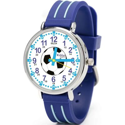 Relógio Educativo Kiddus - Aprender a Ler a Hora, Analógico, Resistente à Água Relógio Educativo Kiddus - Aprender a Ler a Hora, Analógico, Resistente à Água