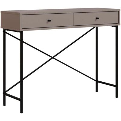 Calicosy L110 Mokka Modern Console - 2 Drawers Calicosy L110 Mokka Modern Console - 2 Drawers