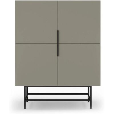 No name Vintara - Modèle H128cm - Vert - Buffet industriel - Publicité No name Vintara - Modèle H128cm - Vert - Buffet industriel - Publicité