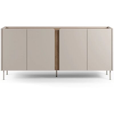 No name Boxy - Beige - 180 cm - 4 portes - Buffet - Publicité No name Boxy - Beige - 180 cm - 4 portes - Buffet - Publicité