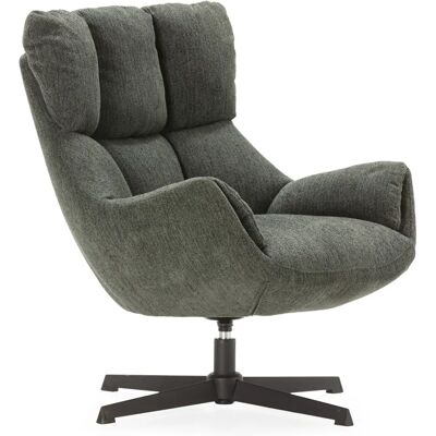 Calicosy - odette - tissu - pieds en métal noir - Fauteuil - Publicité Calicosy - odette - tissu - pieds en métal noir - Fauteuil - Publicité