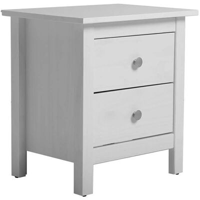 Somos Venta Online SL Betty Chevet Blanc - Nightstand - Publicité Somos Venta Online SL Betty Chevet Blanc - Nightstand - Publicité