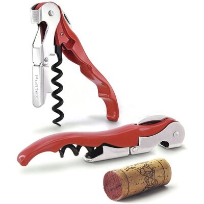 Pulltex 109133 Salière de vin - Ouvre-bouteille double levier - Publicité Pulltex 109133 Salière de vin - Ouvre-bouteille double levier - Publicité