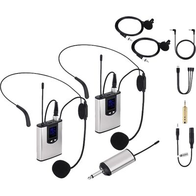 NK - IG33008KIT - 2 Trasmettitori 1 Ricevitore - Adattatore Fotocamera - Microfono NK - IG33008KIT - 2 Trasmettitori 1 Ricevitore - Adattatore Fotocamera - Microfono