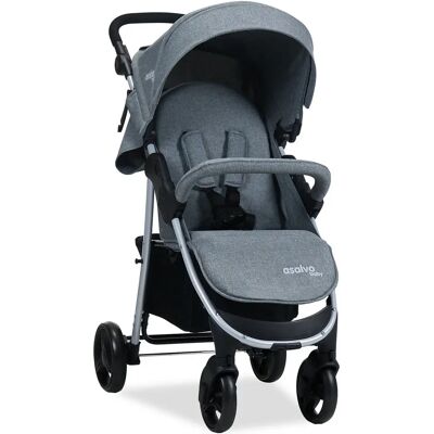 ASALVO - Paris - Grå - 22 kg - Stroller ASALVO - Paris - Grå - 22 kg - Stroller
