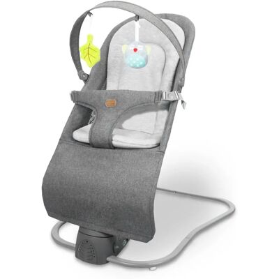 Asalvo Lamarr Seggiolino per Bambini - Schienale Regolabile - 12 Melodie - Vibrazione & Oscillazione - Fino a 12kg Asalvo Lamarr Seggiolino per Bambini - Schienale Regolabile - 12 Melodie - Vibrazione & Oscillazione - Fino a 12kg