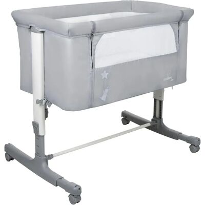 Mini Lit Asalvo Calm Gris - Réglable et Pliable pour 0-6 mois - Soins du bébé - Publicité Mini Lit Asalvo Calm Gris - Réglable et Pliable pour 0-6 mois - Soins du bébé - Publicité