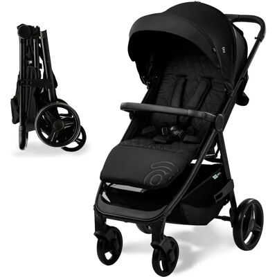 Passeggino Iconic Nero di Asalvo - Sistema di Viaggio per Bambini Passeggino Iconic Nero di Asalvo - Sistema di Viaggio per Bambini