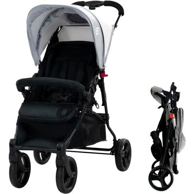 Asalvo Picky - Grå - Barnvagn Asalvo Picky - Grå - Barnvagn