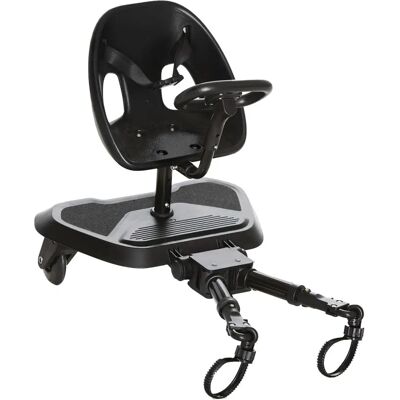 Asalvo Buggy Board - Accessoire polyvalent pour enfant - Publicité Asalvo Buggy Board - Accessoire polyvalent pour enfant - Publicité