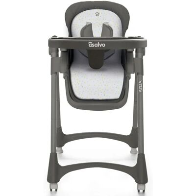 Silla Alta Asalvo - Ajustable en 7 niveles - Segura y Plegable Silla Alta Asalvo - Ajustable en 7 niveles - Segura y Plegable