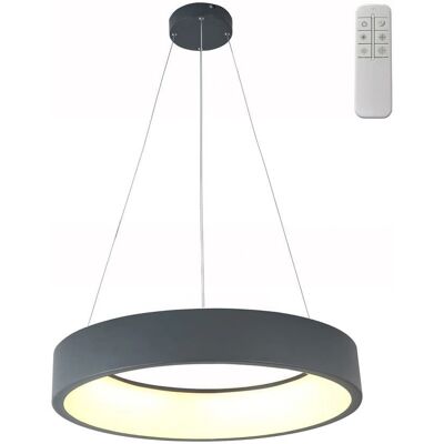 Lámpara colgante LED Lyn - Regulable, Gris, 30W, 2300Lm Lámpara colgante LED Lyn - Regulable, Gris, 30W, 2300Lm