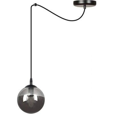 Wonderlamp Hängeleuchte mit beweglichem und höhenverstellbarem Kabel grau 14x200x14cm - Pendant light - Publicité Wonderlamp Hängeleuchte mit beweglichem und höhenverstellbarem Kabel grau 14x200x14cm - Pendant light - Publicité