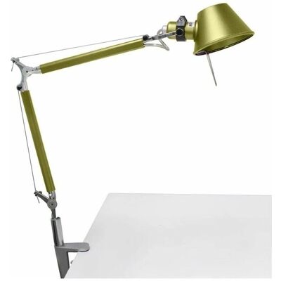 Cristal Record Verstellbare Grüne Schreibtischlampe mit Klemme - E14 Cristal Record Verstellbare Grüne Schreibtischlampe mit Klemme - E14