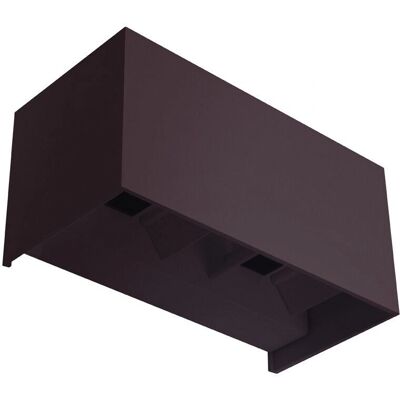 Cristalrecord - Open Plus - Marrón óxido - Outdoor Wall Light Cristalrecord - Open Plus - Marrón óxido - Outdoor Wall Light
