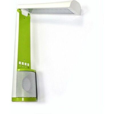 CRISTALRECORD - Lampada da scrivania LED regolabile - Bianco, Verde CRISTALRECORD - Lampada da scrivania LED regolabile - Bianco, Verde