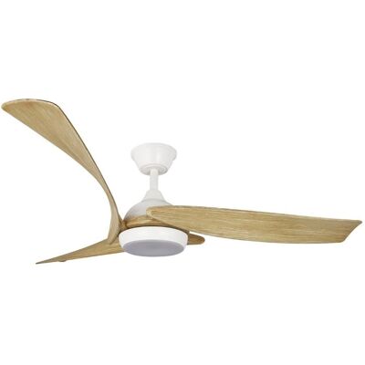 Cristalrecord Enna Ventilador de Techo LED Blanco - Silencioso, 6 Velocidades, Dimmable Cristalrecord Enna Ventilador de Techo LED Blanco - Silencioso, 6 Velocidades, Dimmable