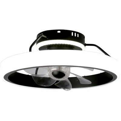 CristalRecord Ventilador de Techo Dinirot - Negro Moderno CristalRecord Ventilador de Techo Dinirot - Negro Moderno