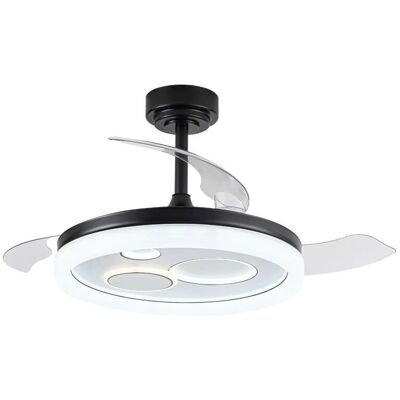 Cristalrecord Ventilador de Techo Naira - Aspas Retráctiles - LED 6000lm Cristalrecord Ventilador de Techo Naira - Aspas Retráctiles - LED 6000lm