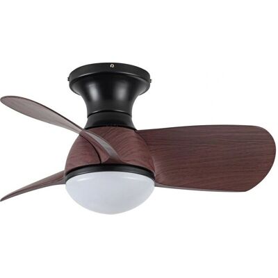 Cristalrecord Epona Ventilador de Techo LED Wengué - Ventilador Cristalrecord Epona Ventilador de Techo LED Wengué - Ventilador