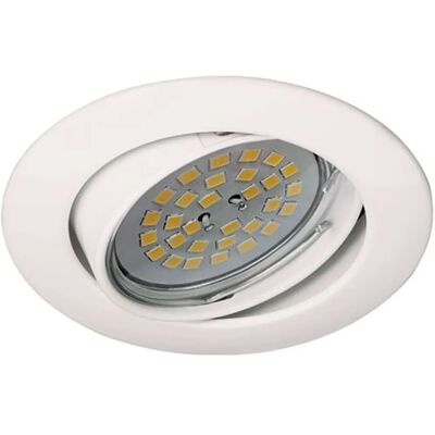 WONDERLAMP Basic Wit GU10 50W Aluminium Plafondlamp WONDERLAMP Basic Wit GU10 50W Aluminium Plafondlamp