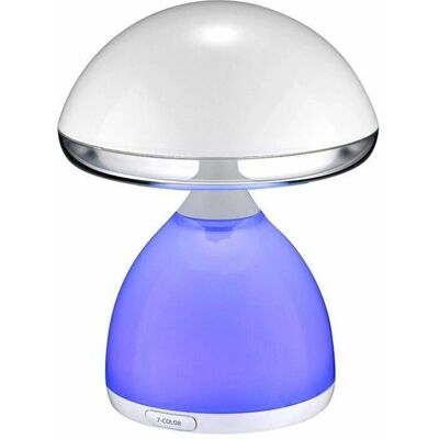 Lámpara de mesa RGB Mush Cristal Record - 7 colores Lámpara de mesa RGB Mush Cristal Record - 7 colores