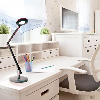 Lampe de Bureau Wonderlamp LED - Ajustable, Noire - 6W - Publicité Lampe de Bureau Wonderlamp LED - Ajustable, Noire - 6W - Publicité