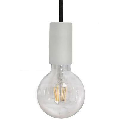Lampada a sospensione antica Wonderlamp - Altezza regolabile - Cavo in metallo e tessuto - Casa/Business Lampada a sospensione antica Wonderlamp - Altezza regolabile - Cavo in metallo e tessuto - Casa/Business